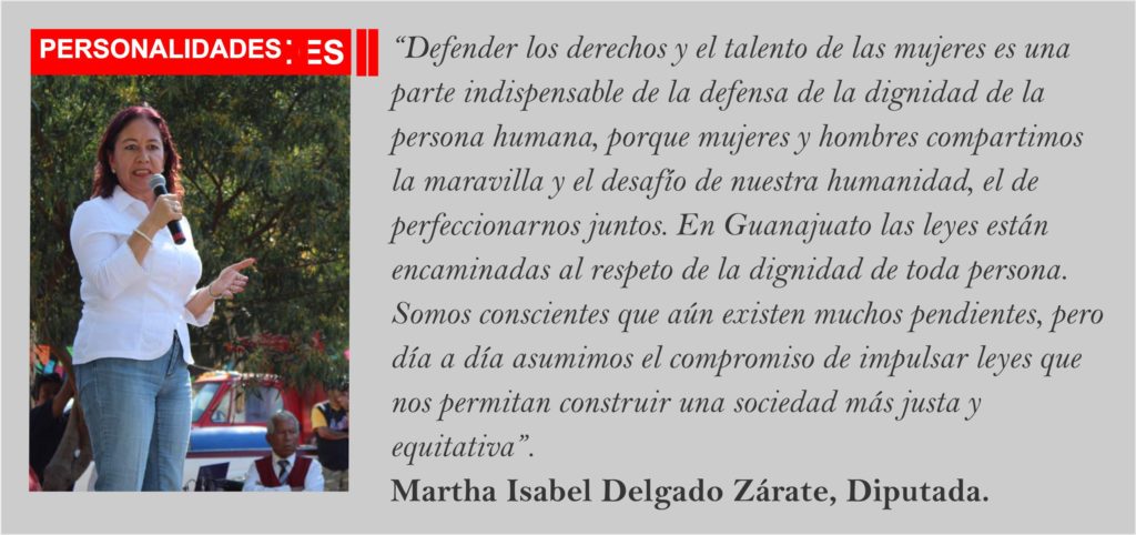 Martha Isabel Delgado Zárate, Diputada. 