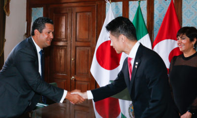 Agradeció al Gobernador de la Prefectura de Hiroshima, Hidehiko Yuzaki, por la voluntad y la disposición para que este acuerdo de amistad prospere como un factor de unión entre ambos estados de una gran riqueza cultural.