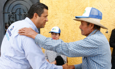 El Gobernador de Guanajuato, Diego Sinhue Rodríguez Vallejo, entregó obras de beneficio social como calles, remodelación de carreteras y ampliación del nuevo centro de salud.