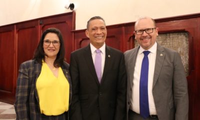 Dra. Cecilia Ramos, Dr. Luis Felipe Guerrero y Dr. Heìctor Efraiìn Rodriìguez de la Rosa.